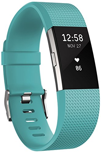 Fitbit Charge 2 Braccialetto Monitoraggio Battito Cardiaco e Attività Fisica