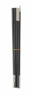 Ferrino Arco Paleria Vetroresina Arco Completo in Fibra di Ricambio per Palerie Tenda, Nero, 425 x 8 mm