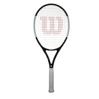 wilson Surge Elite 105 - Racchetta da tennis per adulti (disponibile nelle taglie da 1 a 4) (Grip 3 (4 3/8 '')), nero, bianco, taglia unica