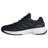 adidas Gamecourt 2.0 Tennis Shoes, Scarpe Uomo, Core Black Core Black Grey Four, 41 1/3 EU
