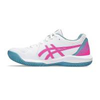 ASICS Gel-Dedicate 8 Padel, Sneaker Donna, White/Hot Pink, 38 EU