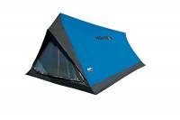 High Peak Minilite, Tenda Unisex-Adulto, Blu/Grigio, 200 x 120/100 x 90/60 cm, per 2 persone, per Campeggio & escursioni