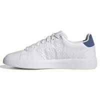 adidas Advantage Premium Leather Shoes, Sneakers Uomo, Ftwr White Ftwr White Crew Blue, 43 1/3 EU