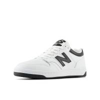 New Balance Sneaker unisex da adulto BB480 V1 Court, Bianco/nero, 38 EU