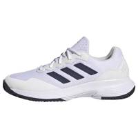adidas Gamecourt 2 M, Sneaker Uomo, Ftwr White Team Navy Blue 2 Ftwr White, 48 2/3 EU