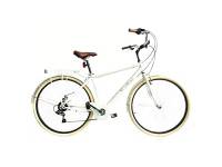 Versiliana Biciclette Vintage - City Bike - Resistene - Pratica - Comoda - Perfetta per moversi in città (BIANCO/PANNA, UOMO 28")