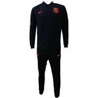 Nike FCB M Nk Dry Sqd TRK K, Tuta da Calcio Uomo, Ossidiana/Ossidiana/Rosso, M