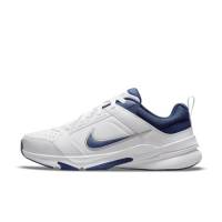 Nike Defy all Day, Scarpe da Ginnastica Uomo, Bianco/Midnight Navy-Mtlc Argento, 44.5 EU