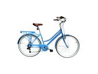 Versiliana Biciclette Vintage - City Bike - Resistene - Pratica - Comoda - Perfetta per moversi in città (PASTEL LIGHT BLUE, DONNA 26")