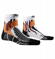 X-Socks Run Speed Two Socks, Unisex – Adulto, Arctic White/Opal Black, 42-44