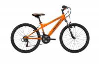 ATALA INVADER bicicletta bambino bici 24'' mtb mountain bike per eta' 8,9,10,11 anni (arancione)