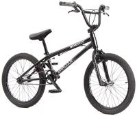 KHE - Bicicletta BMX Barcode LL, in alluminio, 20 pollici, con rotore Affix, peso ridotto di 10 kg, colore: nero