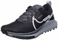 Nike React Pegasus 4, Women's Trail Running Shoes Donna, Black/Aura-Dark Grey-Wolf Grey, 37.5 EU