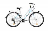 ATALA DISCOVERY S 21V LADY bicicletta da donna bici trekking 28'' city bike bianca