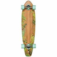 Globe Glb-the All-Time Bamboo 35.875, Longboard Unisex – Adulto, Nudo/Prickly Pear, Taglia Unica