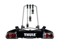 Thule Euroway G2 3-bike Platform Towbar Bike Rack 13-pin Black/aluminium Black/Aluminium One-Size