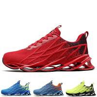 Scarpe Uomo Donna Sneakers Air Running Sportive Outdoor Fitness Trainers Red 39 EU