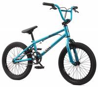 KHE BMX - Bicicletta Blaze da 18 pollici, brevettato, modello Affix, colore: turchese, blu, solo 10,2 kg