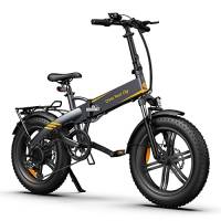 ADO A20F XE bici elettrica pieghevole | bicicletta elettrica | Pneumatico grasso da 20 pollici, motore da 250 W/batteria da 36 V/10,4 Ah / 25 km/h(conforme alle norme europee del traffico)