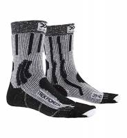 X-Socks Trek Pioneer Socks Socks, Unisex – Adulto, Opal Black/Flocculus White, 39-41
