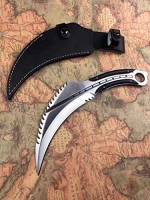 FARDEER Knife Coltello da Caccia per Esterni di Alta qualità X45S Coltello da Sopravvivenza per Coltello da Cintura da Esterno (X56S)