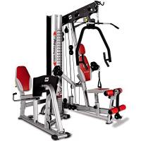 BH Fitness TT Pro G156, Stazione multifunzione di allenamento, Unisex-Adulto, Argento/Nero/Rosso, 174cm x 188cm x 214cm