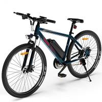 Eleglide Bicicletta elettrica adulti M1, mountain bike elettrica 27,5", Batteria 7,5 Ah,Trazione Anteriore e Posteriore Shimano - 21 Velocità