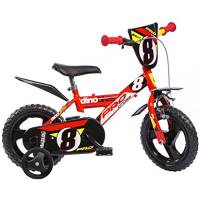 Dino Bikes 123 GLN bicicletta serie 23 con rotelle e freno anteriore per bambini dai 3 ai 5 anni