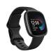 Fitbit Versa 4,Black/Graphite, Smartwatch Unisex-Adult, Nero/Alluminio Grigio Grafite, One Size