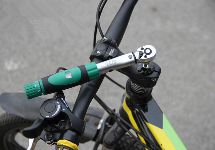 Chiave Dinamometrica Regolabile A Scatto 1/4" 1-25NM, Utile Per Riparazione Della Bicicletta - Foto 7
