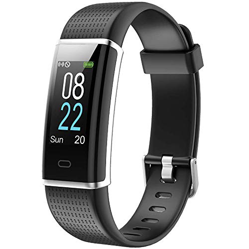 Contapassi Calorie Impermeabile IP68 Corporea Sonno Uomo Donna Bracciale per Android iOS Smartwatch Activity Fitness Tracker con Cardiofrequenzimetro